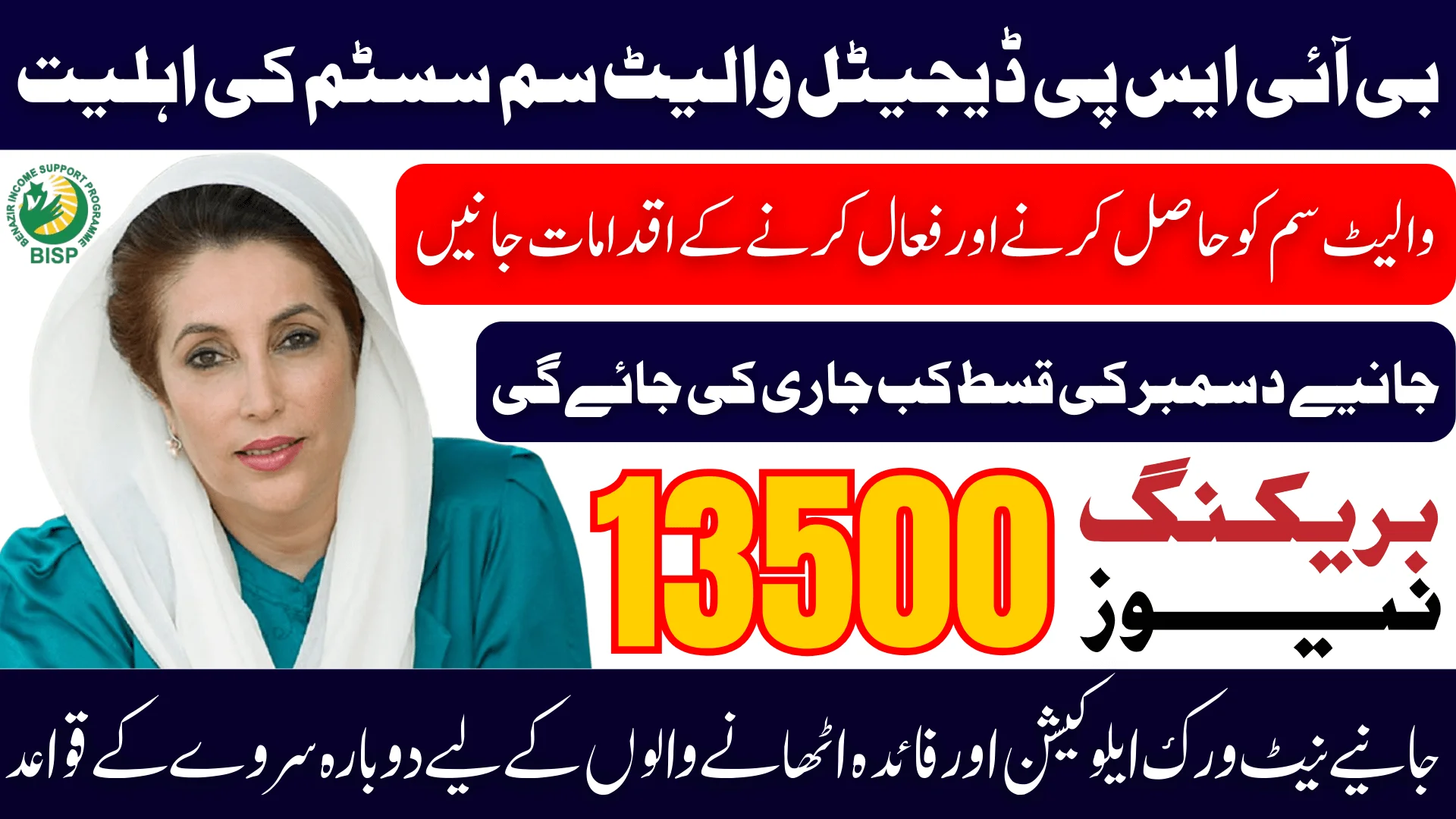 BISP 2025 Wallet SIM System Explained Eligibility, Network Allocation & Re-Survey Rules