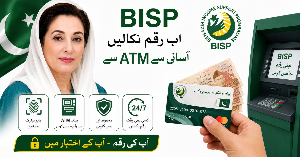 BISP August 2026 ATM Withdrawal Step-by-Step Guide for Beneficiaries