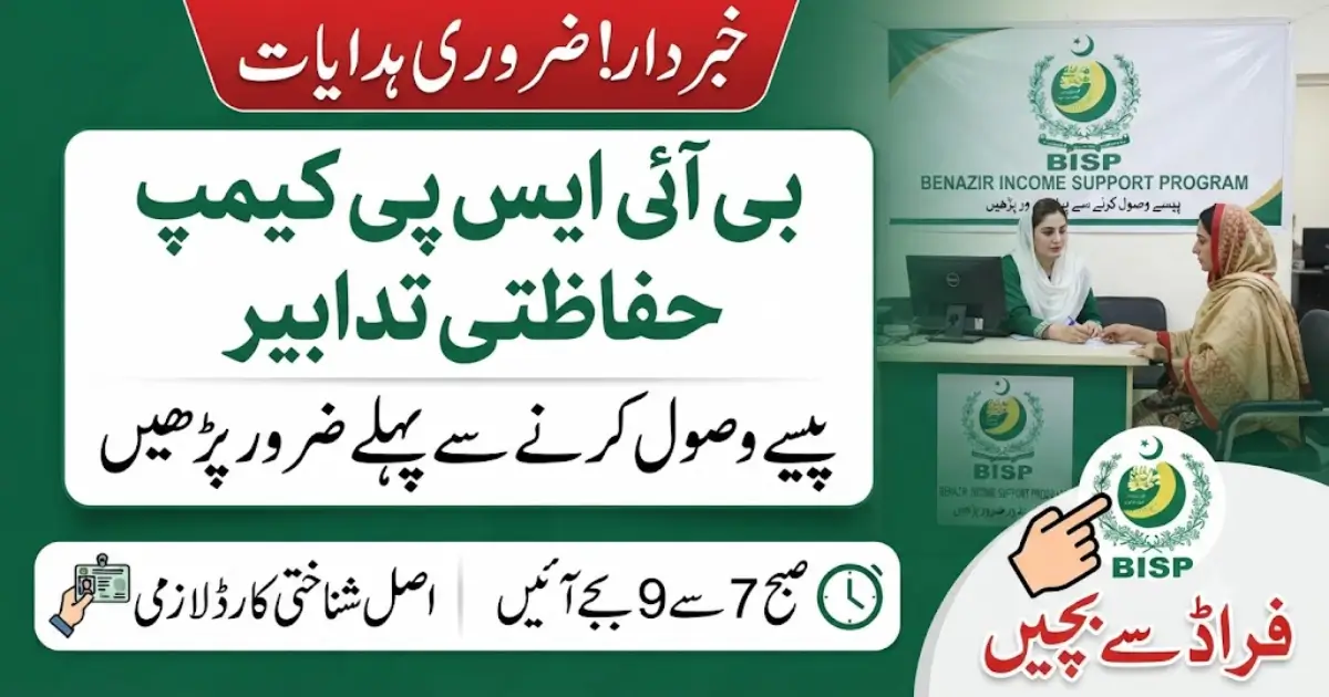BISP Camp Safely Guidelines 2026 – How to Collect 14500 Safely and Efficiently