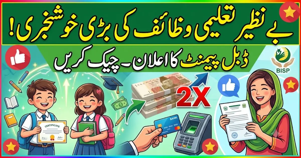 BISP Taleemi Wazaif August Payment 2026 Complete Details