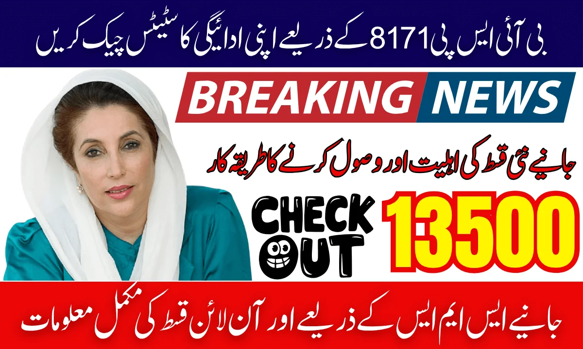 November 2025 BISP Payment Status Via 8171 How To Check, What To Expect & Trouble-Shooting