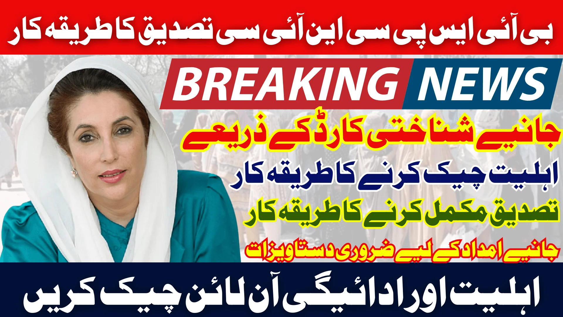 BISP 8171 CNIC Verification Guide 2026 Check Eligibility & Payments Online