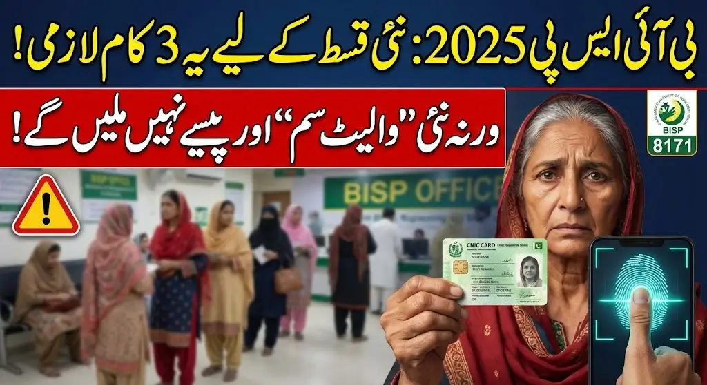 BISP Announced New Requirements For Beneficiaries Who Are Qualify For Wallet Sim